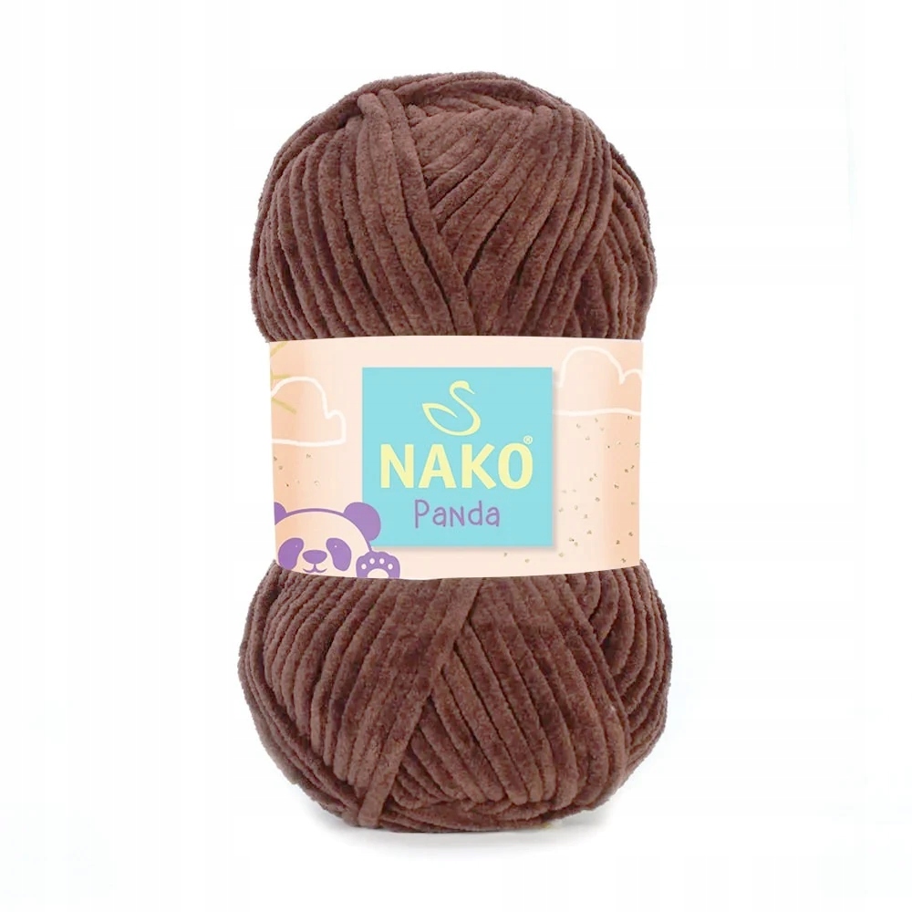 Nako Panda 3105 brązowy włóczka na maskotki
