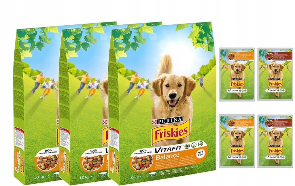 PURINA FRISKIES BALANCE ADULT KARMA PSA 30kg +4X 6790832782
