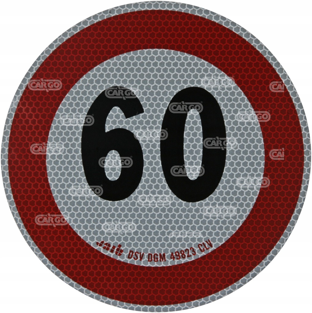 Znak ograniczenia prędkości do 60 km/h - 12468143049 - oficjalne ...