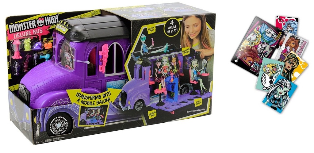 monster high deluxe bus