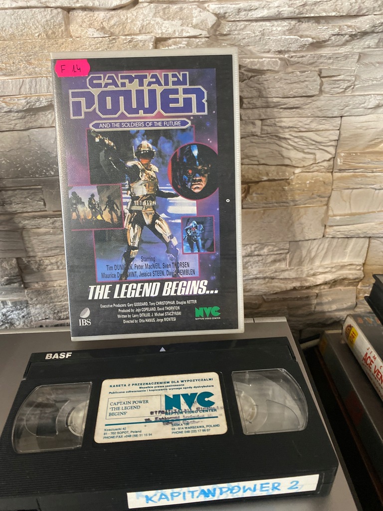 Capitan Power 2 VHS