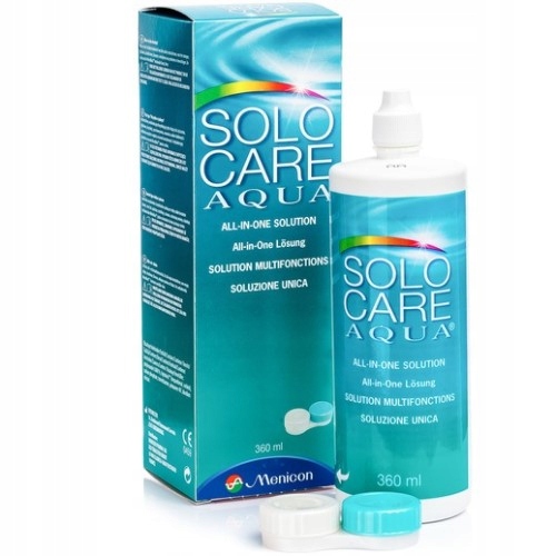 Płyn do soczewek SoloCare Aqua 360ml