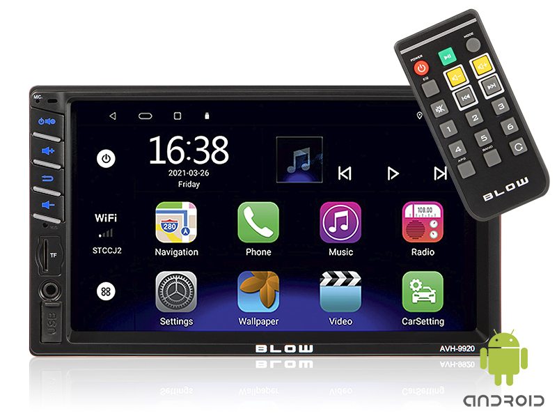 Radio BLOW AVH-9920 2DIN 7" GPS Android