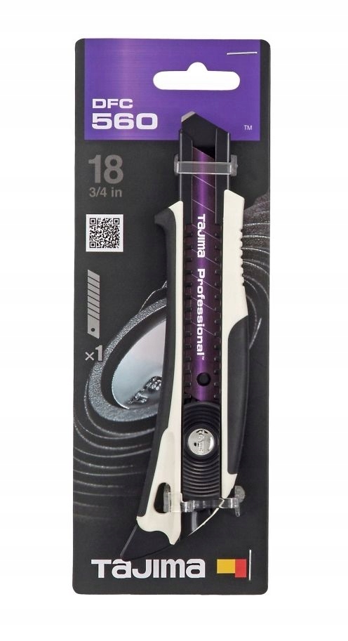 TAJIMA DFC560 560 Nozyk 18 płetwa czarn-biały 18mm