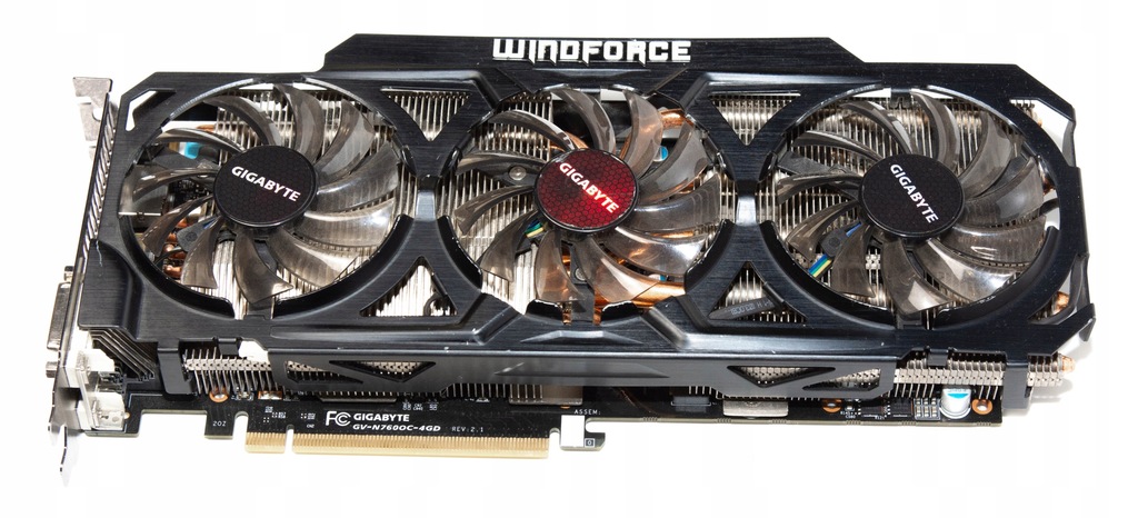 Nvidia GeForce GTX760 OC Gigabyte 4GB 256bit HDMI GV-N760OC-4GD