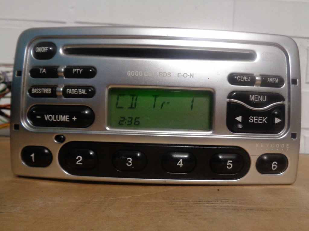 ford puma radio code