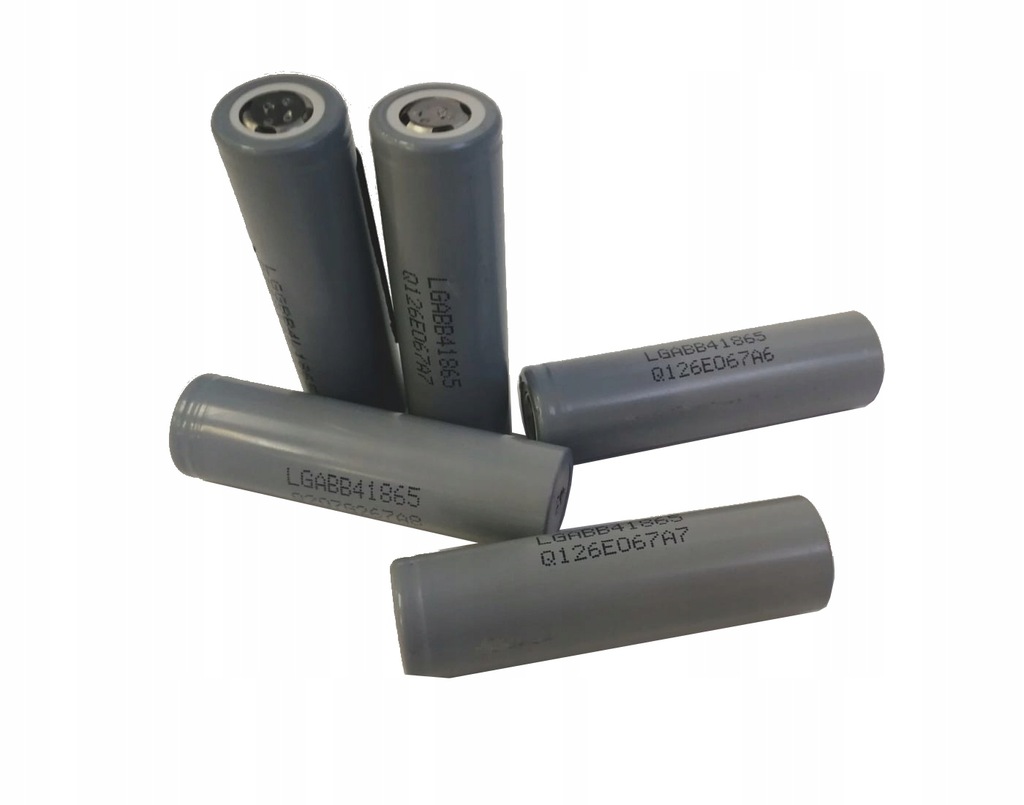 4x Ogniwo 18650 LG LGABB41865 2600mAh Li-Ion 8300969178