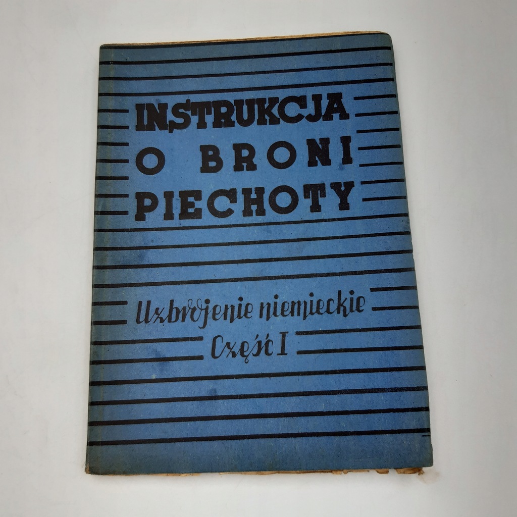 INSTRUKCJA O BRONI PIECHOTY KONSPIRACJA 1943r