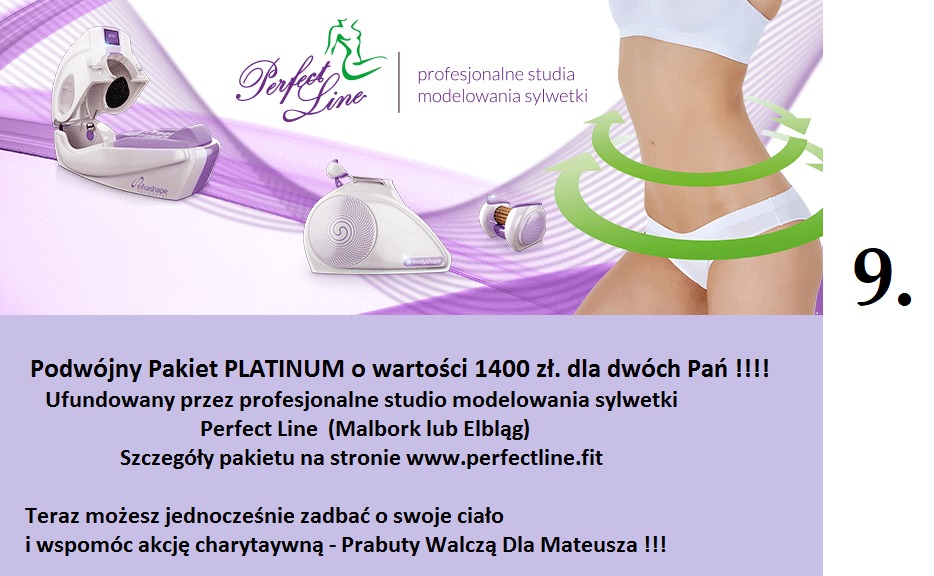 Aukcja nr 9-Pakiet Platinum w Perfect Line Fitness