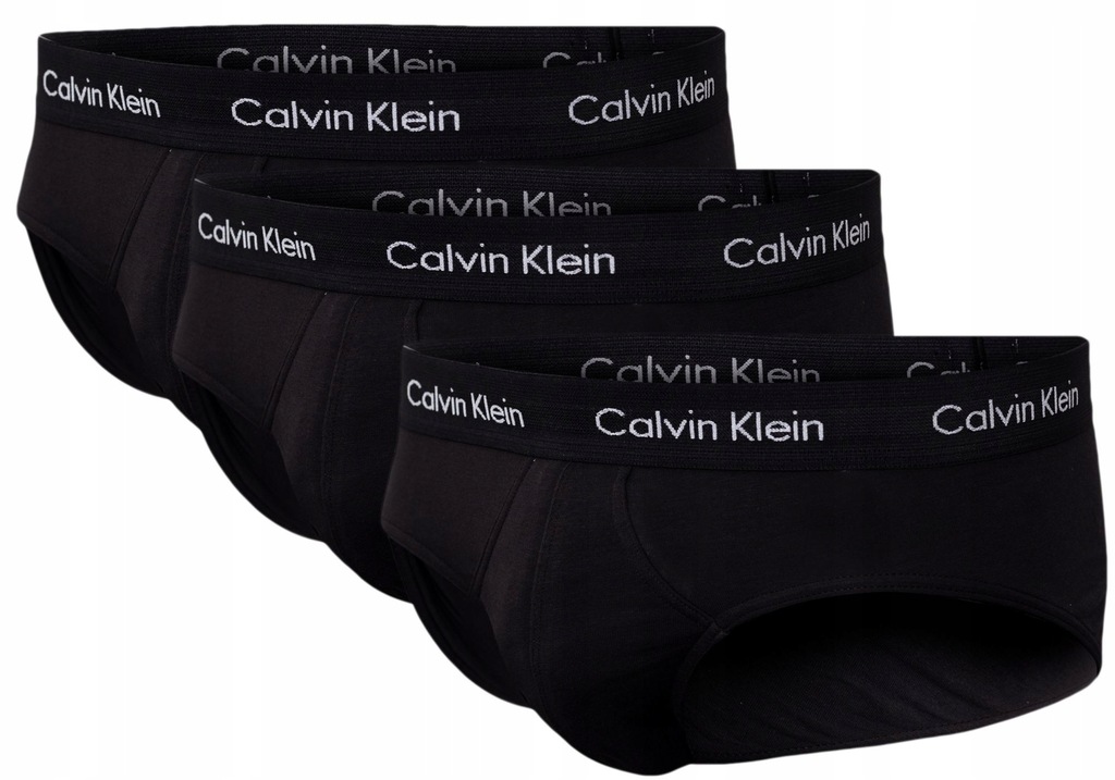 CALVIN KLEIN MAJTKI MĘSKIE 3 PAK BLACK r. M