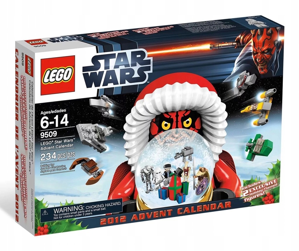 9509 Lego Star Wars Kalendarz Adwentowy MISB 2012 12608896766
