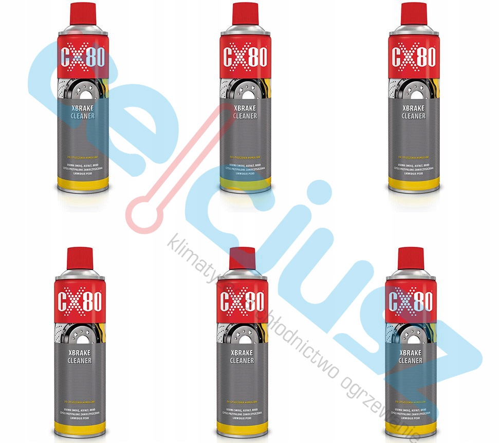 CX-80 XBRAKE CLEANER 500ml ZMYWACZ - 6 SZTUK