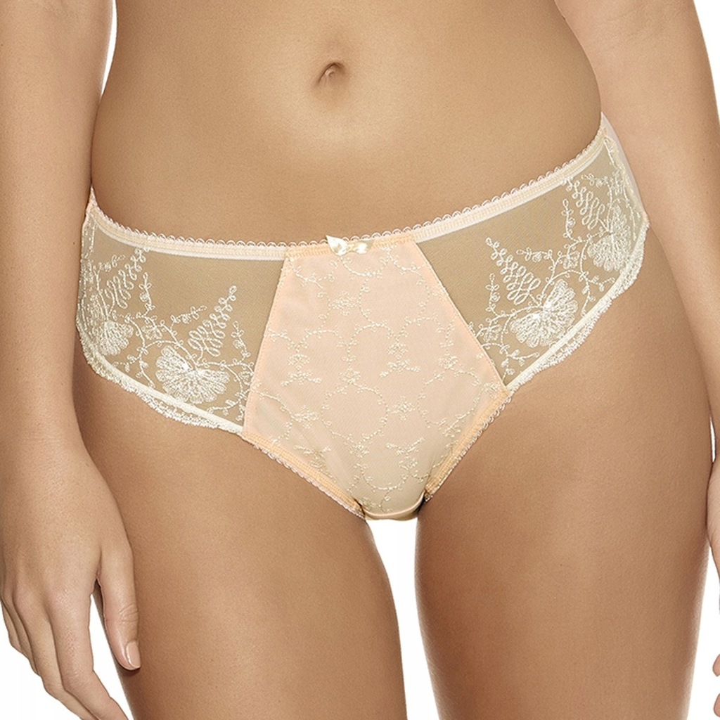 NOWE Fantasie angielskie figi majtki peach XL