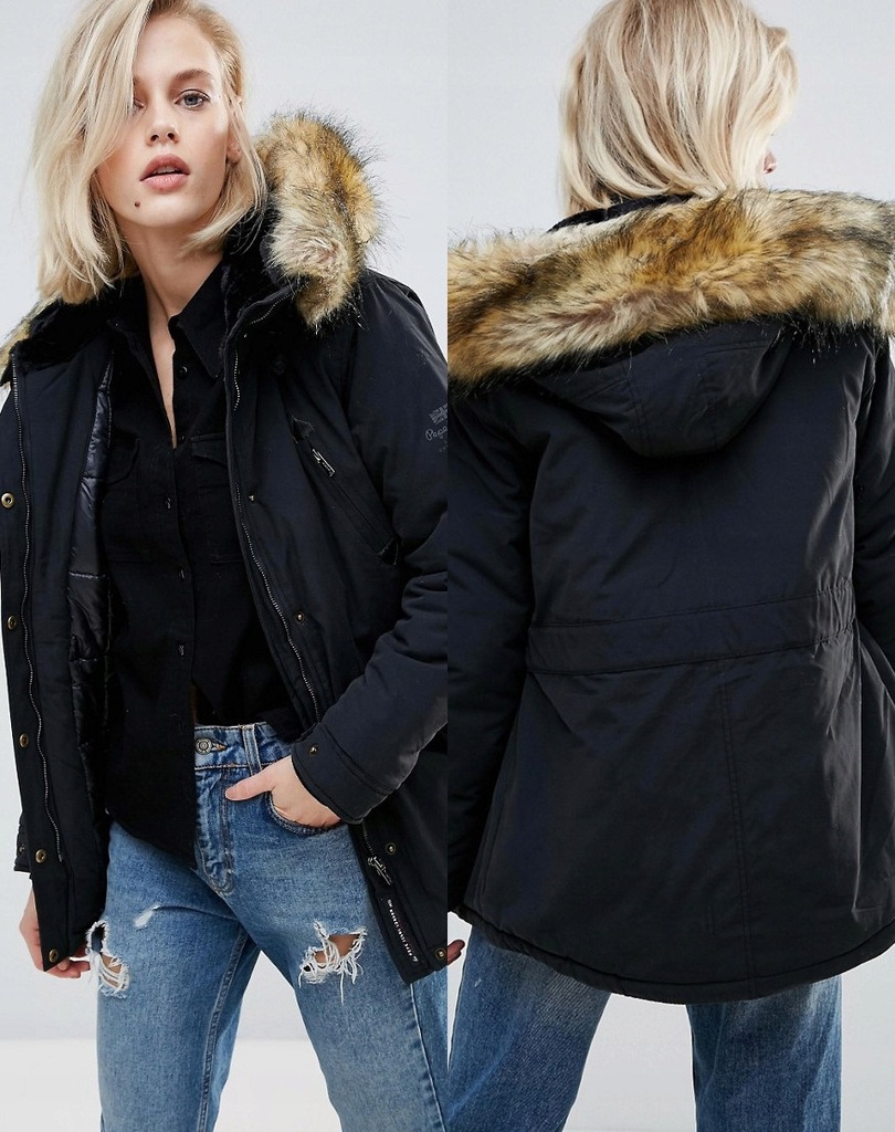 J-1-8-15 PEPE JEANS PARKA KLASYCZNA ROZM M