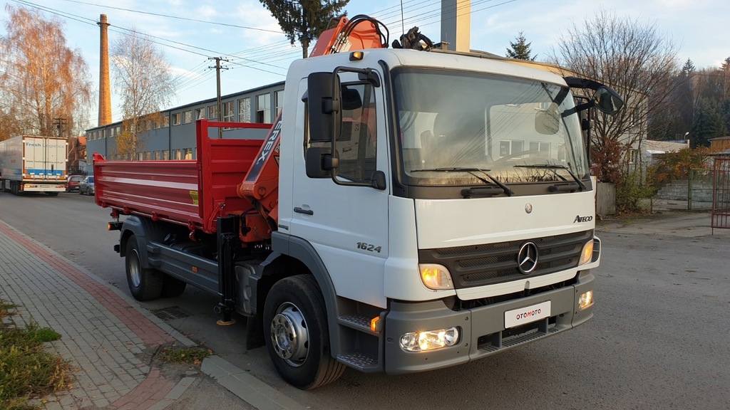 Купить Mercedes ATEGO 1624 HDS Кран-самосвал Kiper KLIMA: отзывы, фото, характеристики в интерне-магазине Aredi.ru