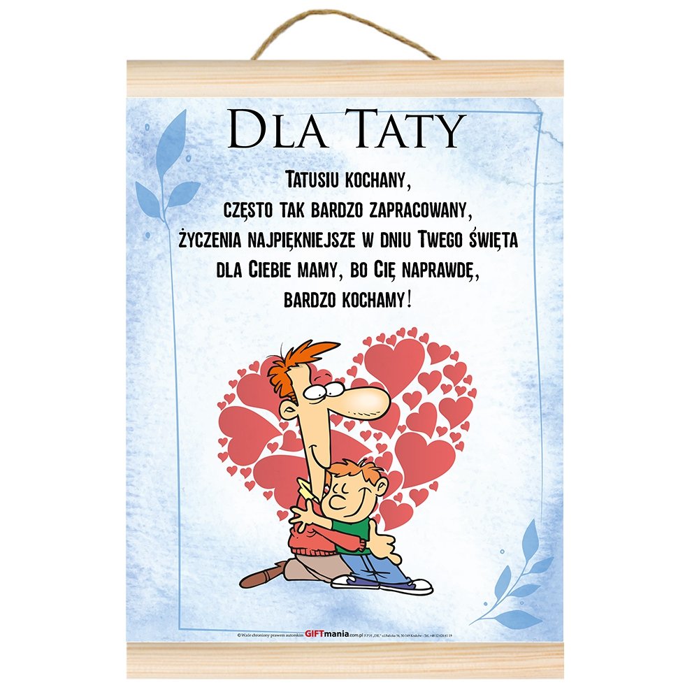 Piękne Życzenia dla TATY! Prezent na Dzień Ojca!
