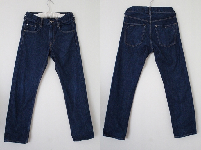 Jeansowe spodnie H&M, 146cm