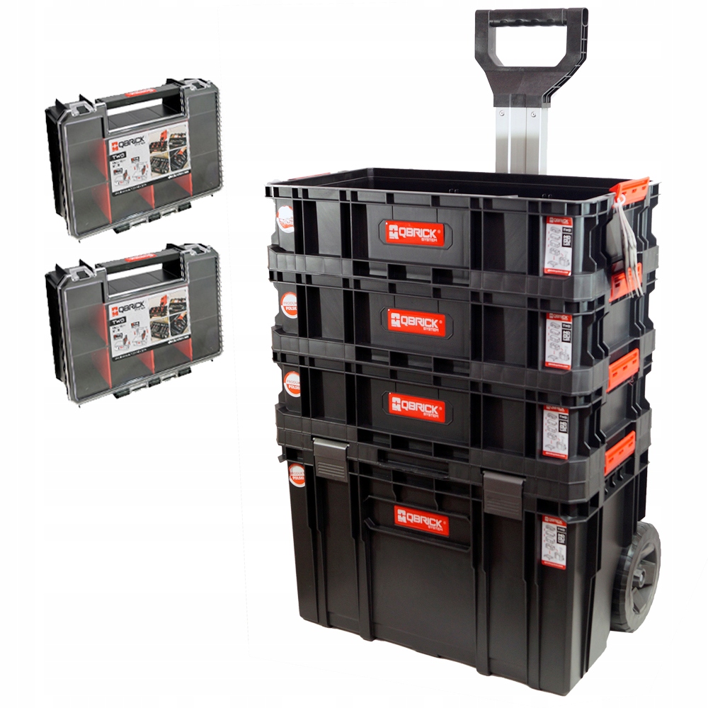 Купить ЯЩИК ДЛЯ ИНСТРУМЕНТОВ НА КОЛЕСАХ QBRICK TWO SET 14M: отзывы ...