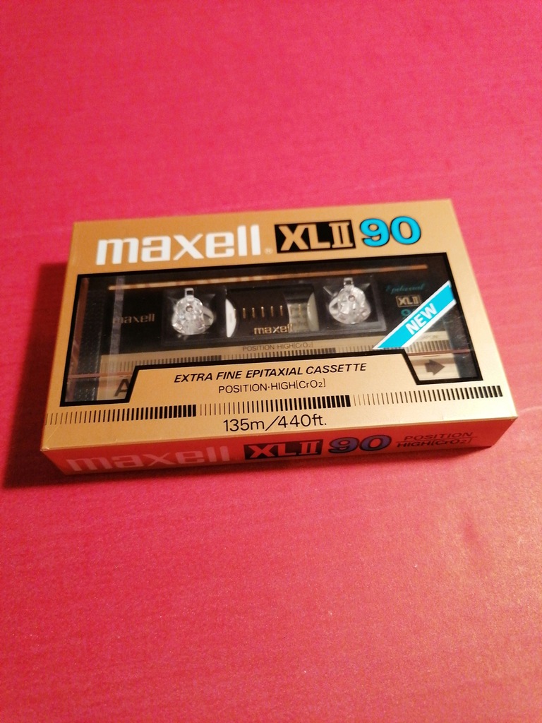 MAXELL XL II 90 FOLIA USA _CUDO