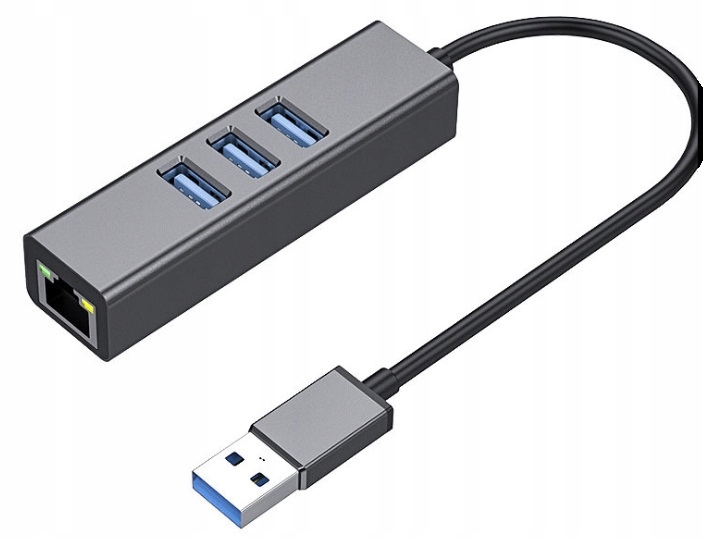 Купить СЕТЕВАЯ КАРТА 3x USB 3.0 Gigabit LAN 1000 МБ RJ45: отзывы, фото, характеристики в интерне-магазине Aredi.ru