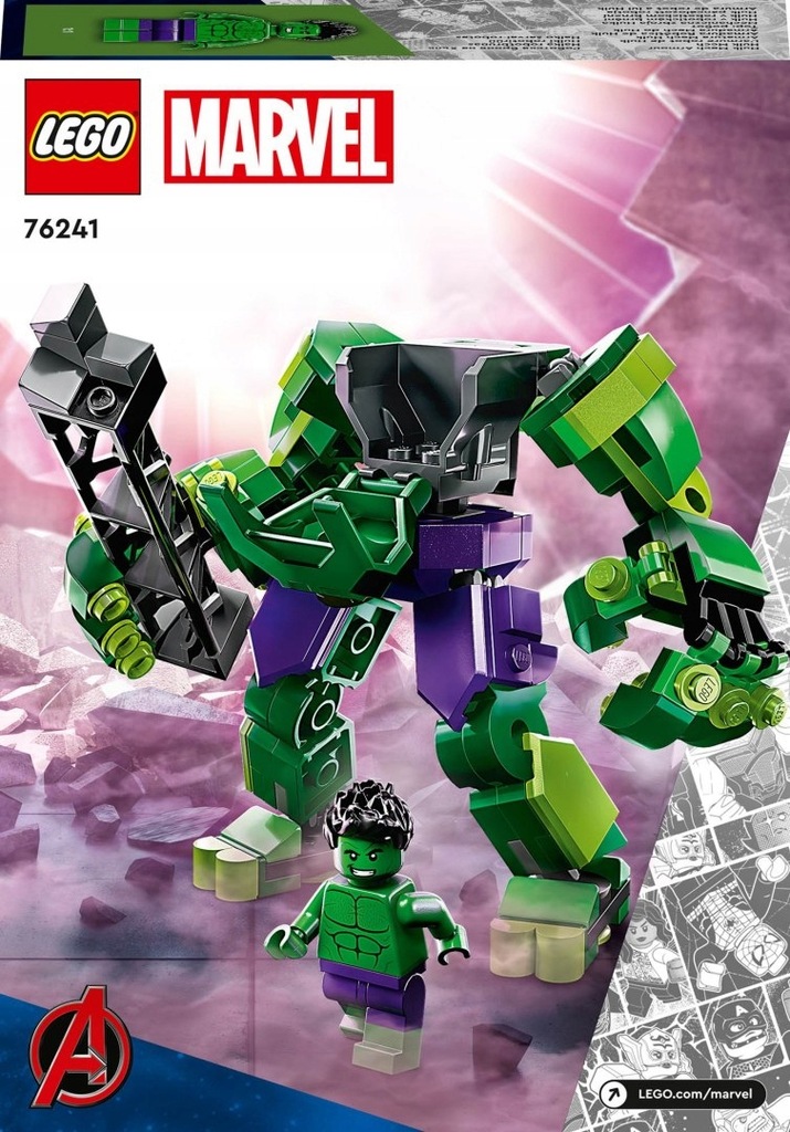 LEGO 76241 Mechaniczna zbroja Hulka