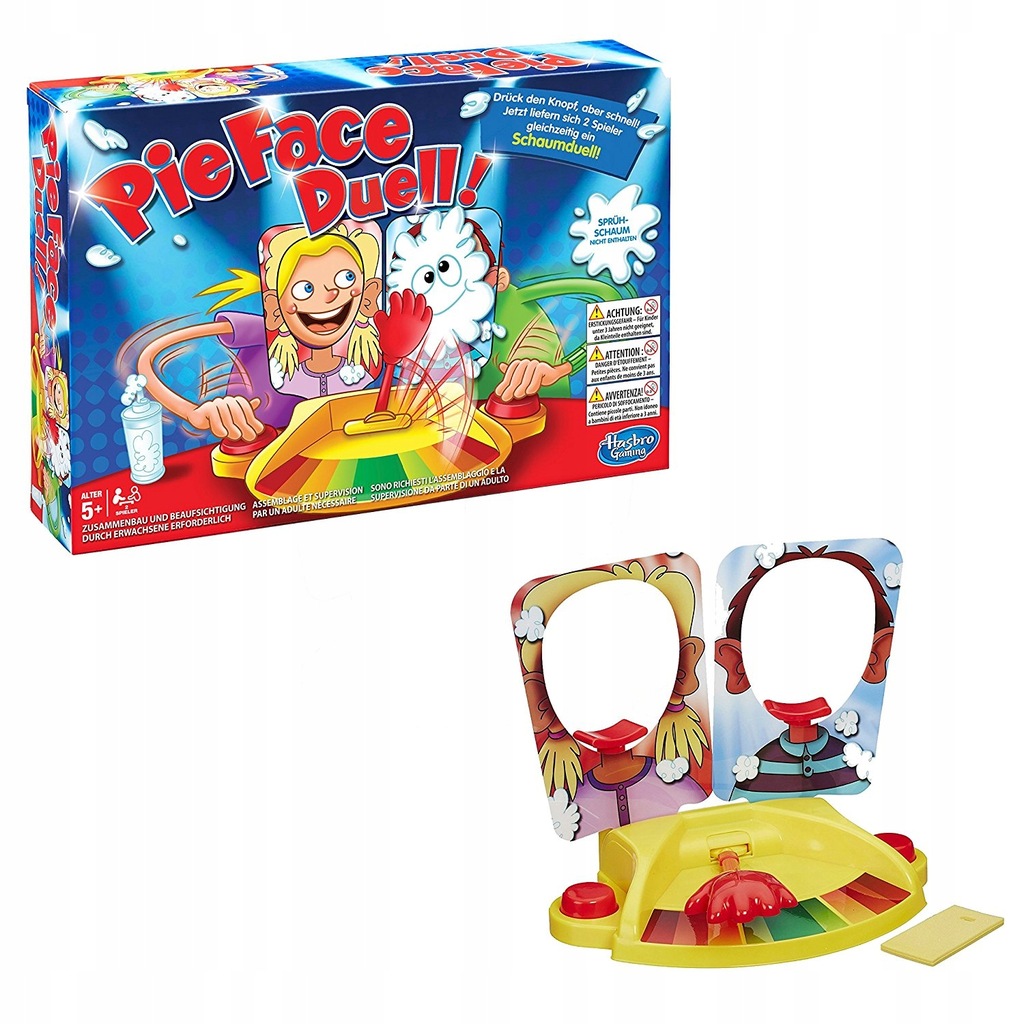 Hasbro Pie Face Duell Gra Towarzyska 7923569415 Oficjalne Archiwum Allegro