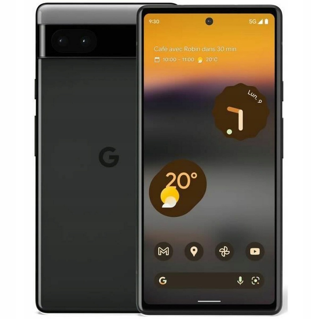 Smartfony Google Pixel 6A Czarny 6,1&quot; 6 GB