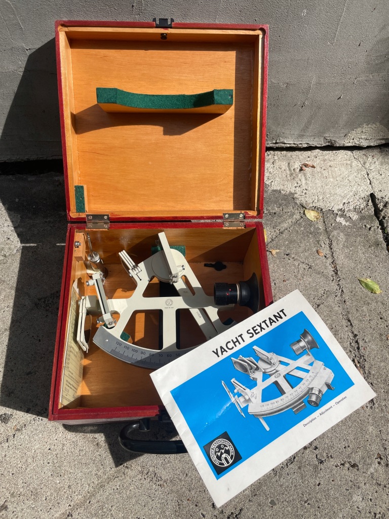 Sekstant Jachtowy Morski FREIBERGER PRAZISIOSMECHANIK N.R.D. 1975