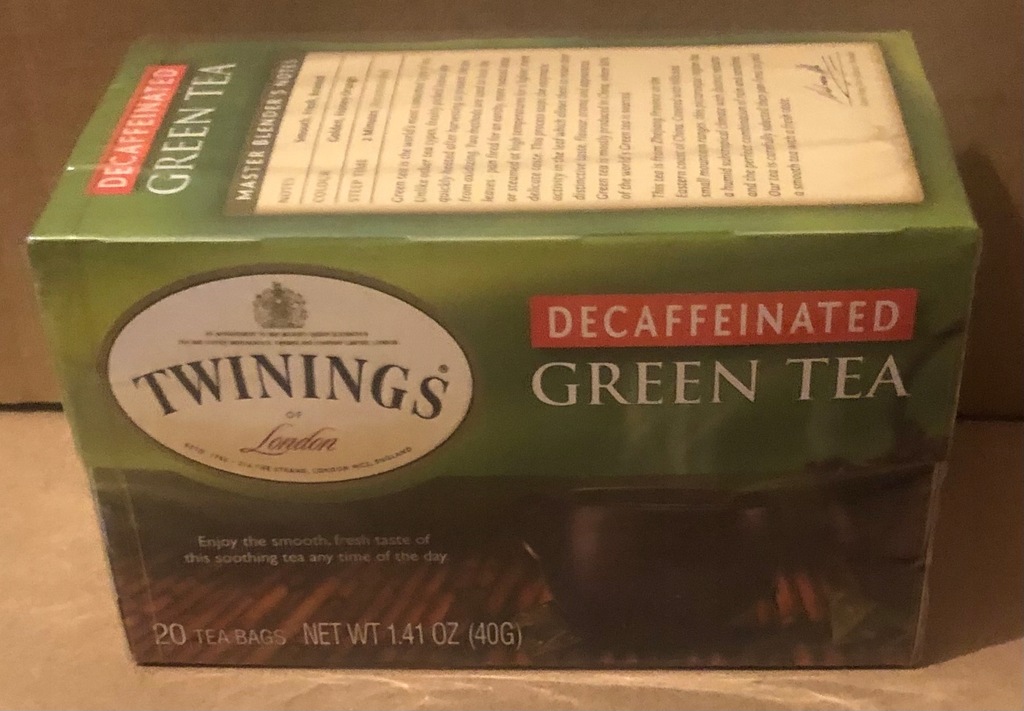 Twinings Green Tea Decaf 20 saszetek