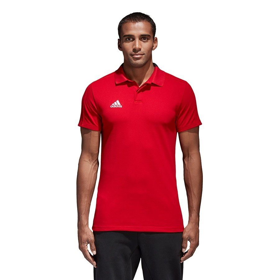 Koszulka Męska adidas Condivo 18 Polo czerwon L