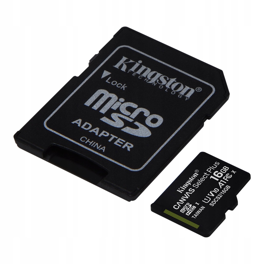 Kingston microSD 16GB Canvas Select Plus A1 NYB3