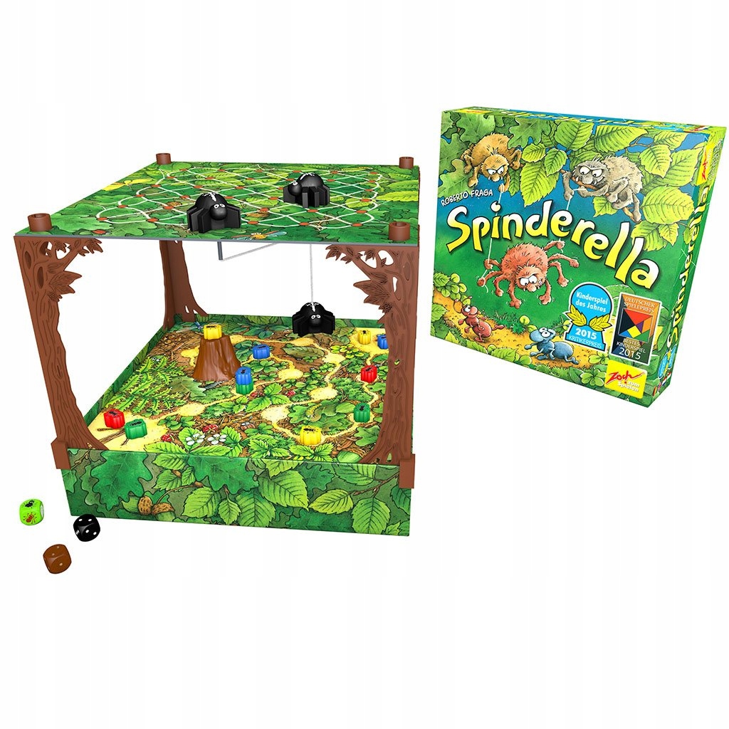 GRA PLANSZOWA SPINDERELLA 2-4 Graczy SIMBA ZOCH