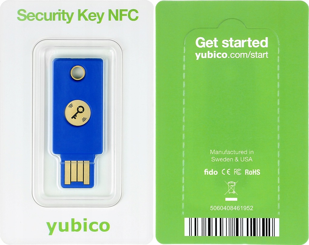 Купить Ключ безопасности Yubikey NFC USB-ключ Yubico: отзывы, фото, характеристики в интерне-магазине Aredi.ru