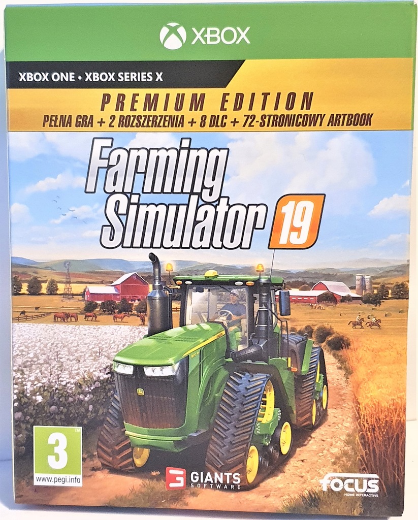 FARMING SIMULATOR 19 PREMIUM EDITION + ARTBOOK PL