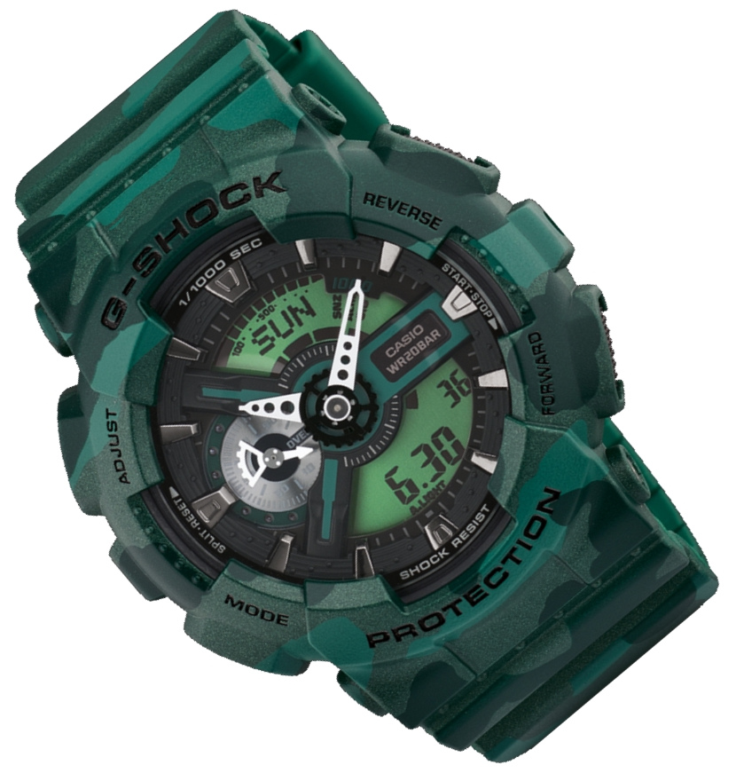 Zegarek męski Casio G-Shock GA-110CM 3A BOX+TORBA