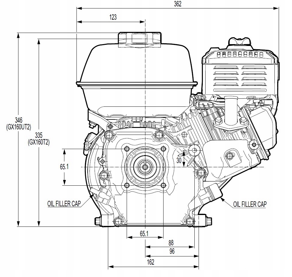 Купить ДВИГАТЕЛЬ HONDA GX160 ОРИГИНАЛЬНЫЙ КОМПАКТОР 19/20 мм: отзывы, фото, характеристики в интерне-магазине Aredi.ru