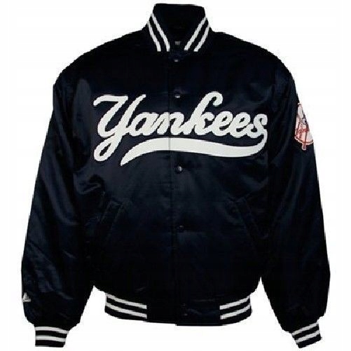 ウェア Majestic Yankees Authentic Collection Majestic kurtka New York Yankees navy/white reggie Letterman