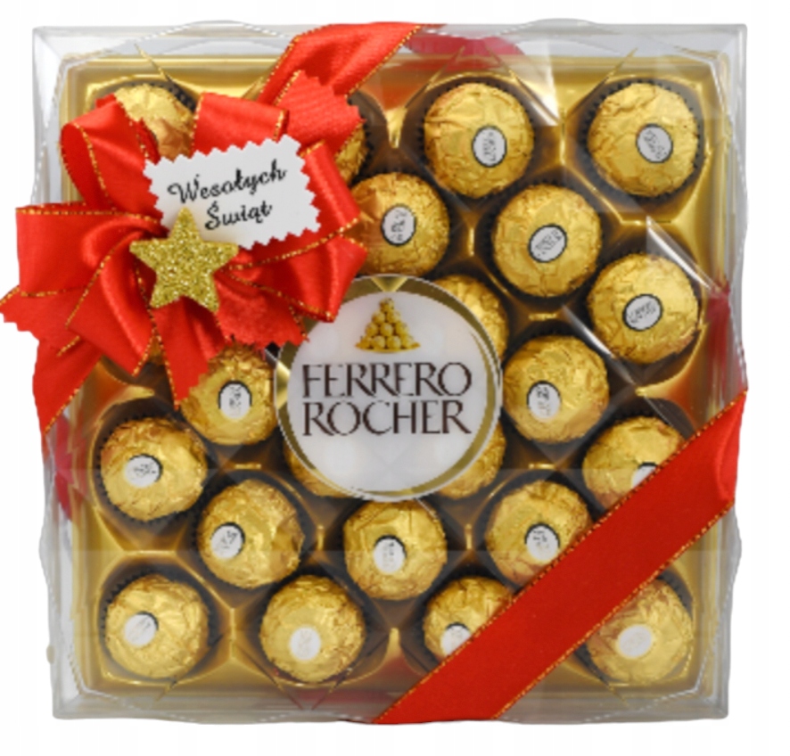 Praliny Ferrero Rocher pralinki Bombonierka 300g Święta Prezent Mikołaj