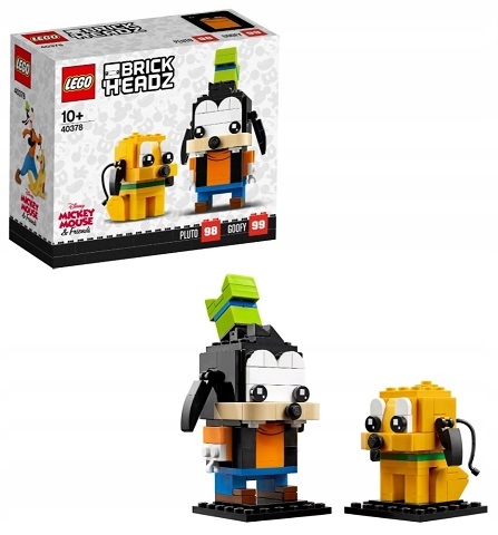 Lego Disney Brickheadz 40378 - Goofy i Pluto