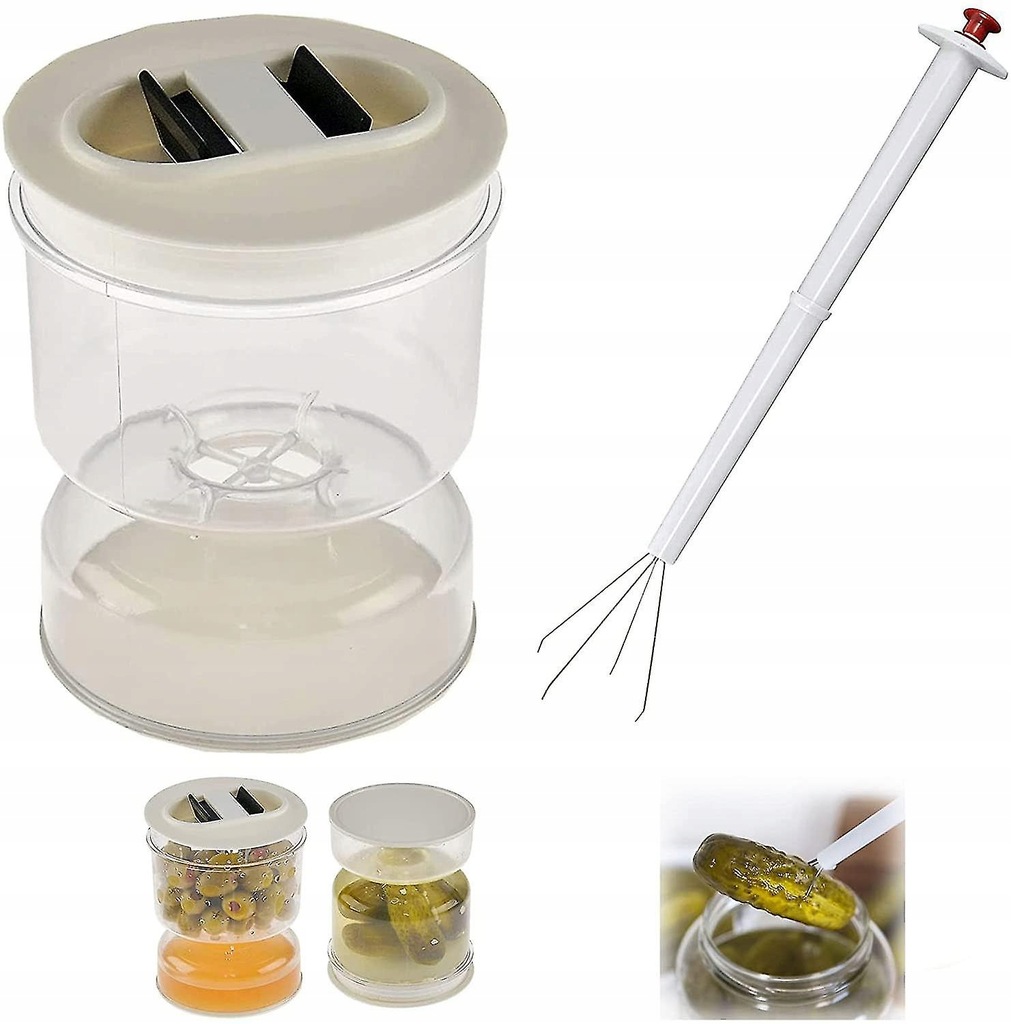 Pickle And Olive Hourglass Jar, Pickle Jar With 12916484867