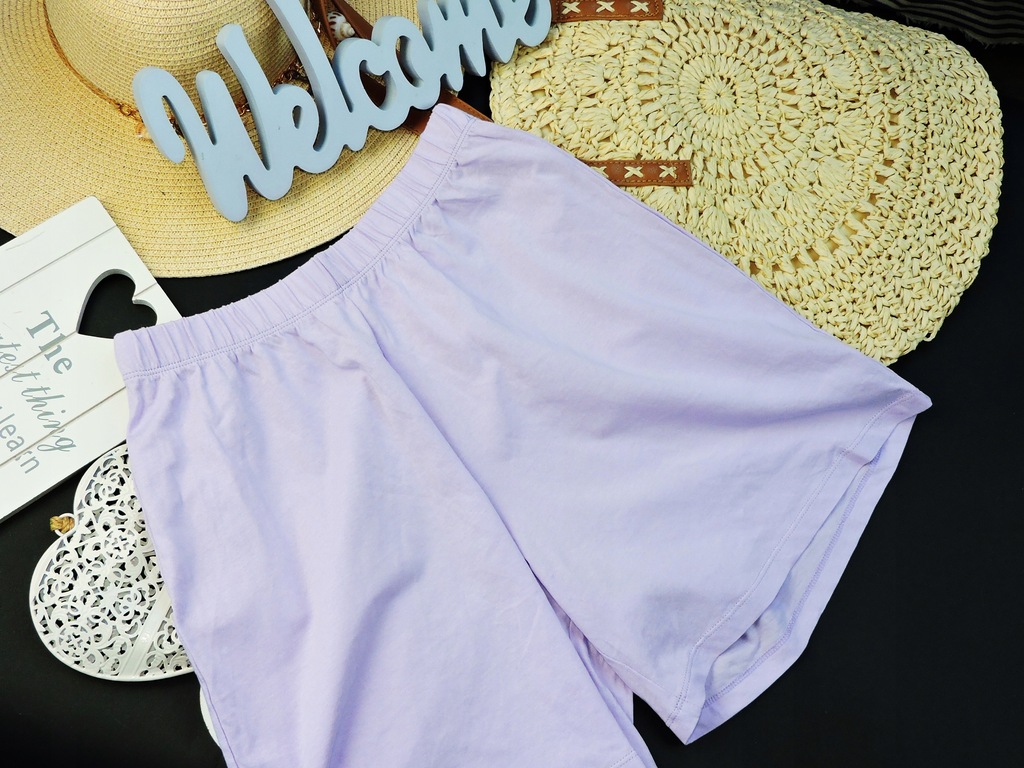 H&M - piżamowe spodenki lilia , bawełna r 146/152