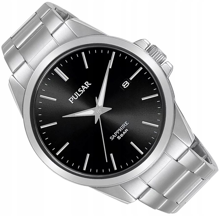 ELEGANCKI ZEGAREK MĘSKI PULSAR PS9639X1 SZAFIR BOX
