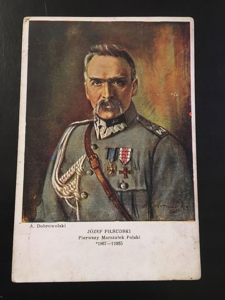 Józef Piłsudski Marszałek mal. A. Dobrowolski