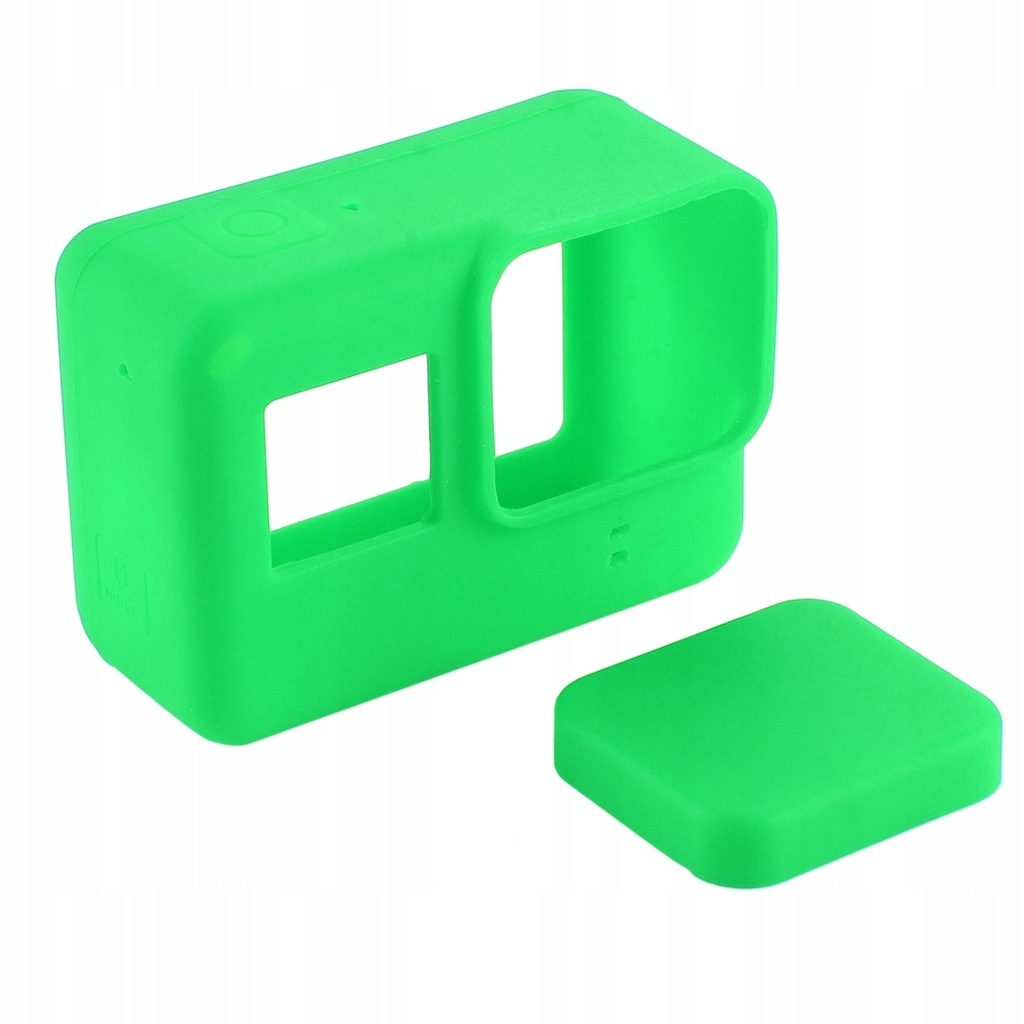 Ochronne gumowe buty GoPro z kapturem (zielone)