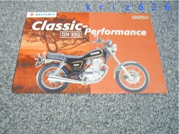 Suzuki GN 250 motocykl - 1996