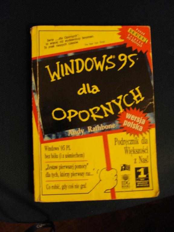 ksiazka windows 95 dla opornych komputer