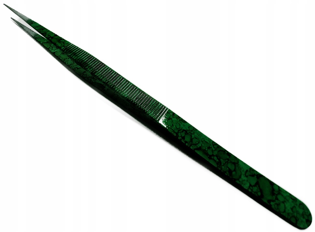 Pęseta Pincenta 165mm Szpiczasta Jubilerska Green