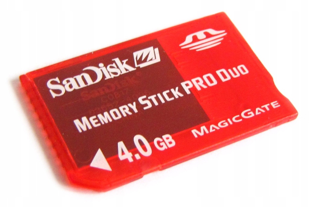 KARTA PAMIĘCI SanDisk 4GB MEMORY STICK PRO DUO 13686524197