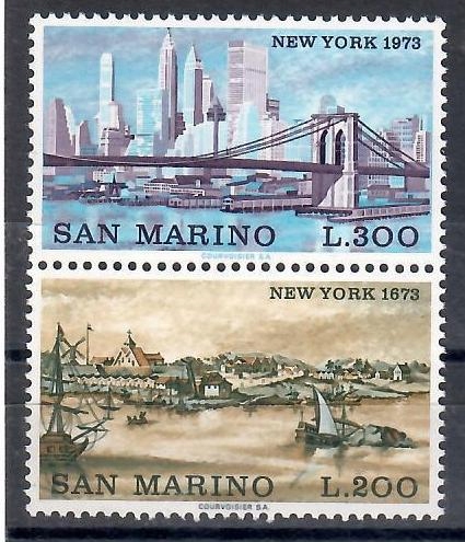San Marino, M 1025-26, most