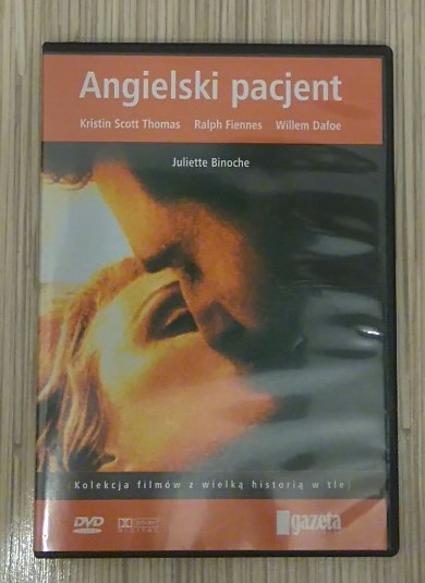 Angielski pacjent DVD Juliette Binoche